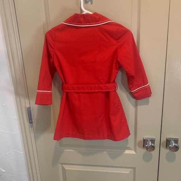 VINTAGE! Northlander Children's All Weather Coat w/ Matching Belt + Hat 8/10 - Picture 6 of 12